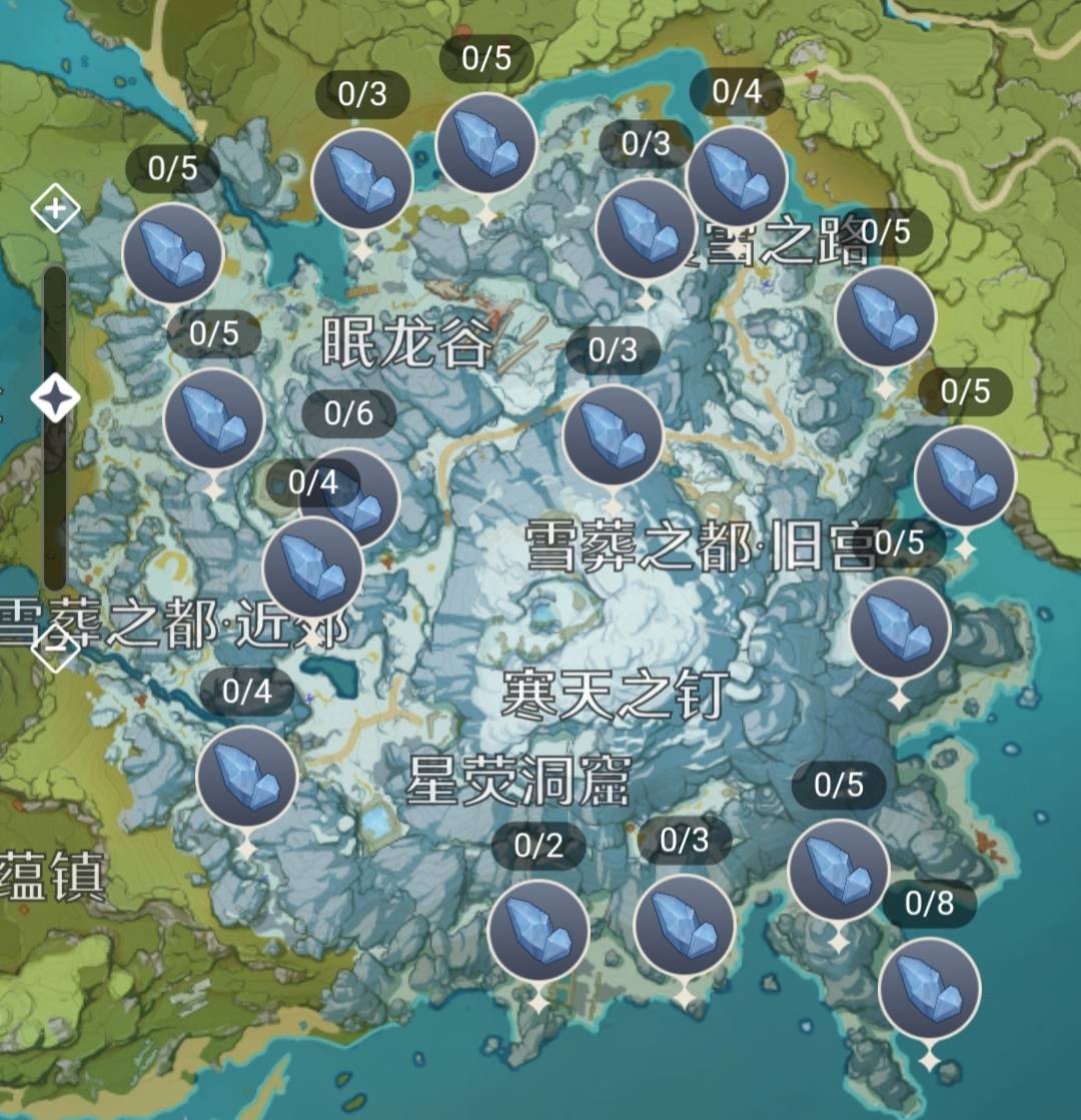 原神寻找50份星银矿石在哪里