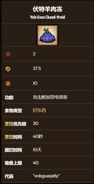 饥荒联机版增加攻击力的食物有啥