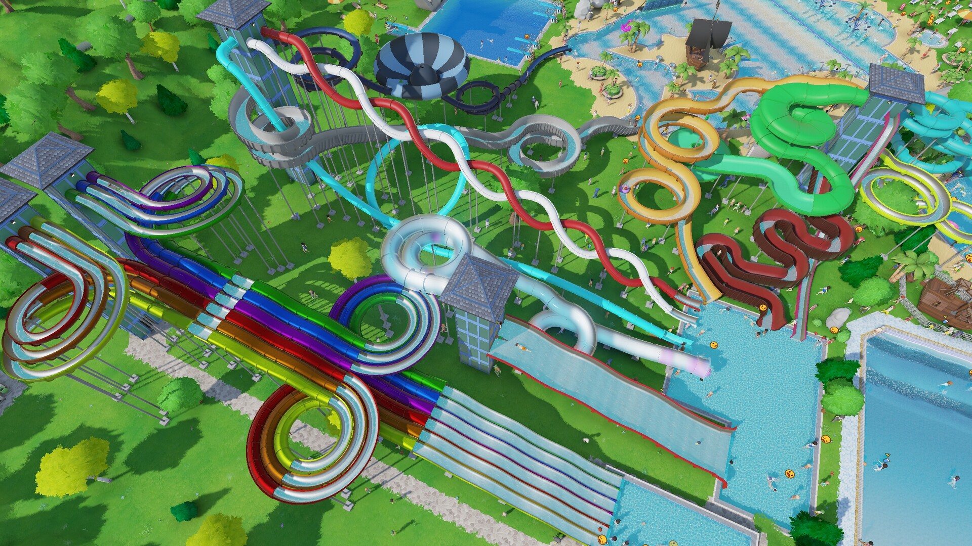 《水上乐园大亨》Steam平台上线 《水上乐园大亨》Steam平台上线