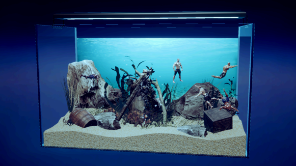 《壮士水族馆》Steam上线 《壮士水族馆》Steam上线