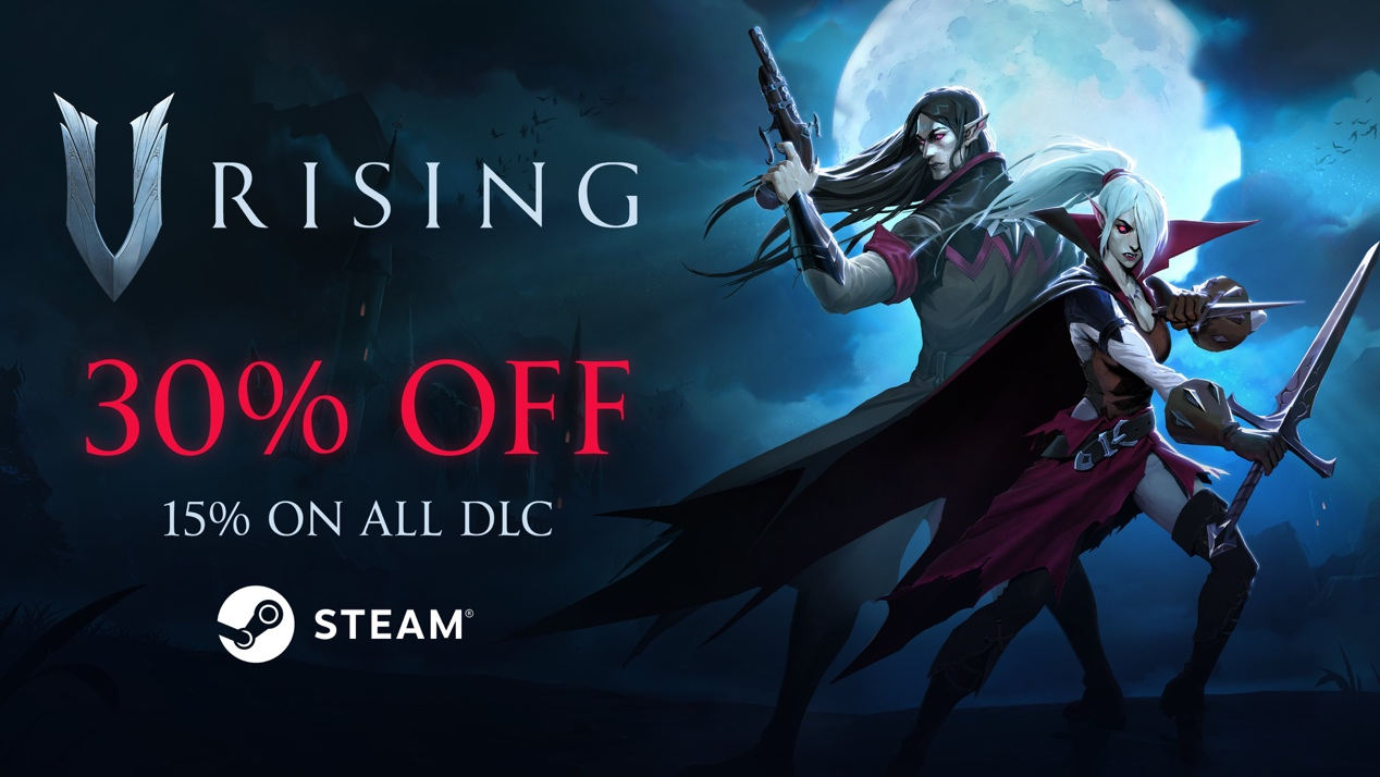 《夜族崛起》Steam迎来史低价七折优惠